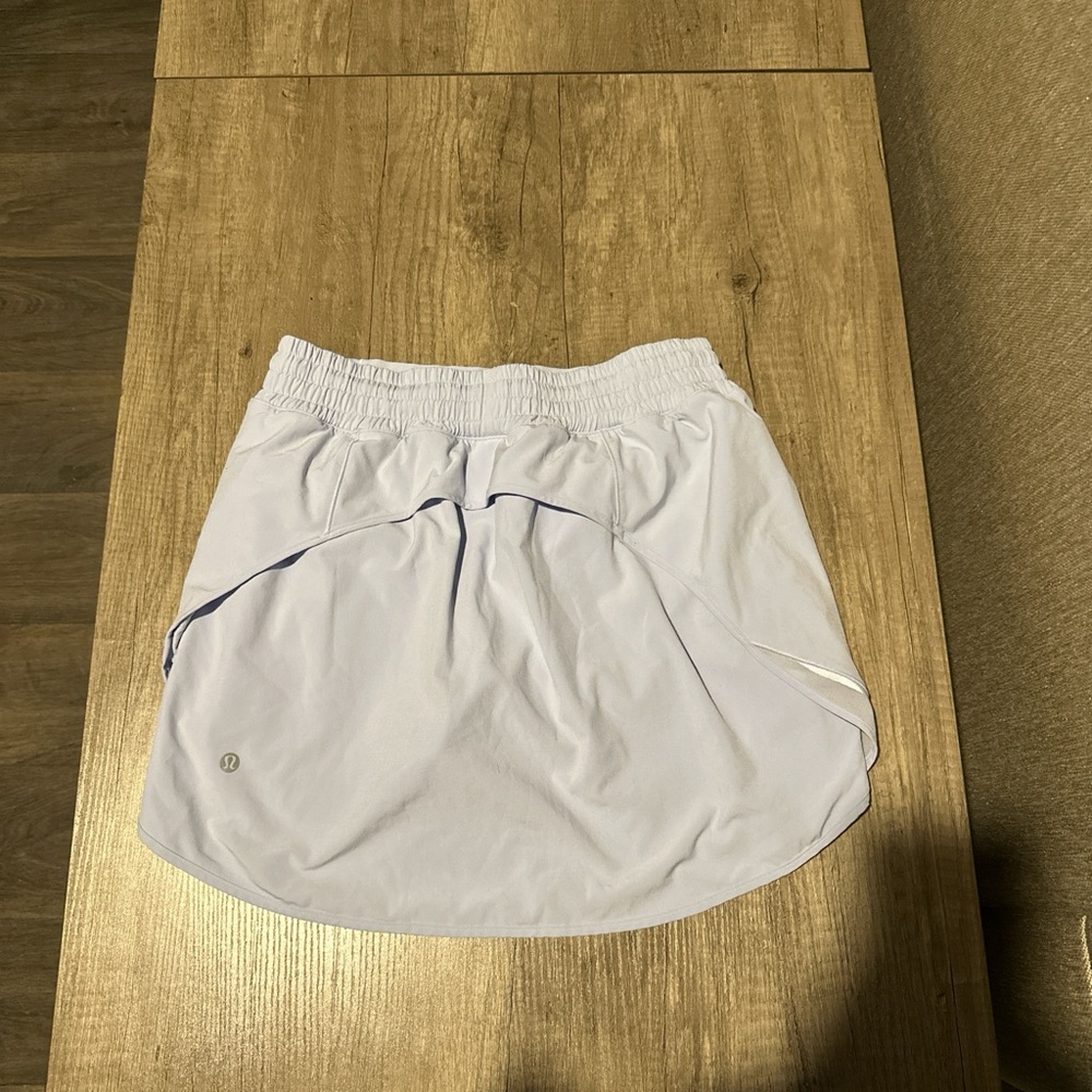 lululemon athletica Lavender Athletic Skort with Inner Shorts